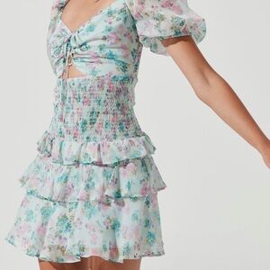 ASTR The Label floral mini dress